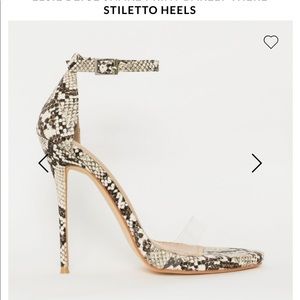 Snakeskin Heels